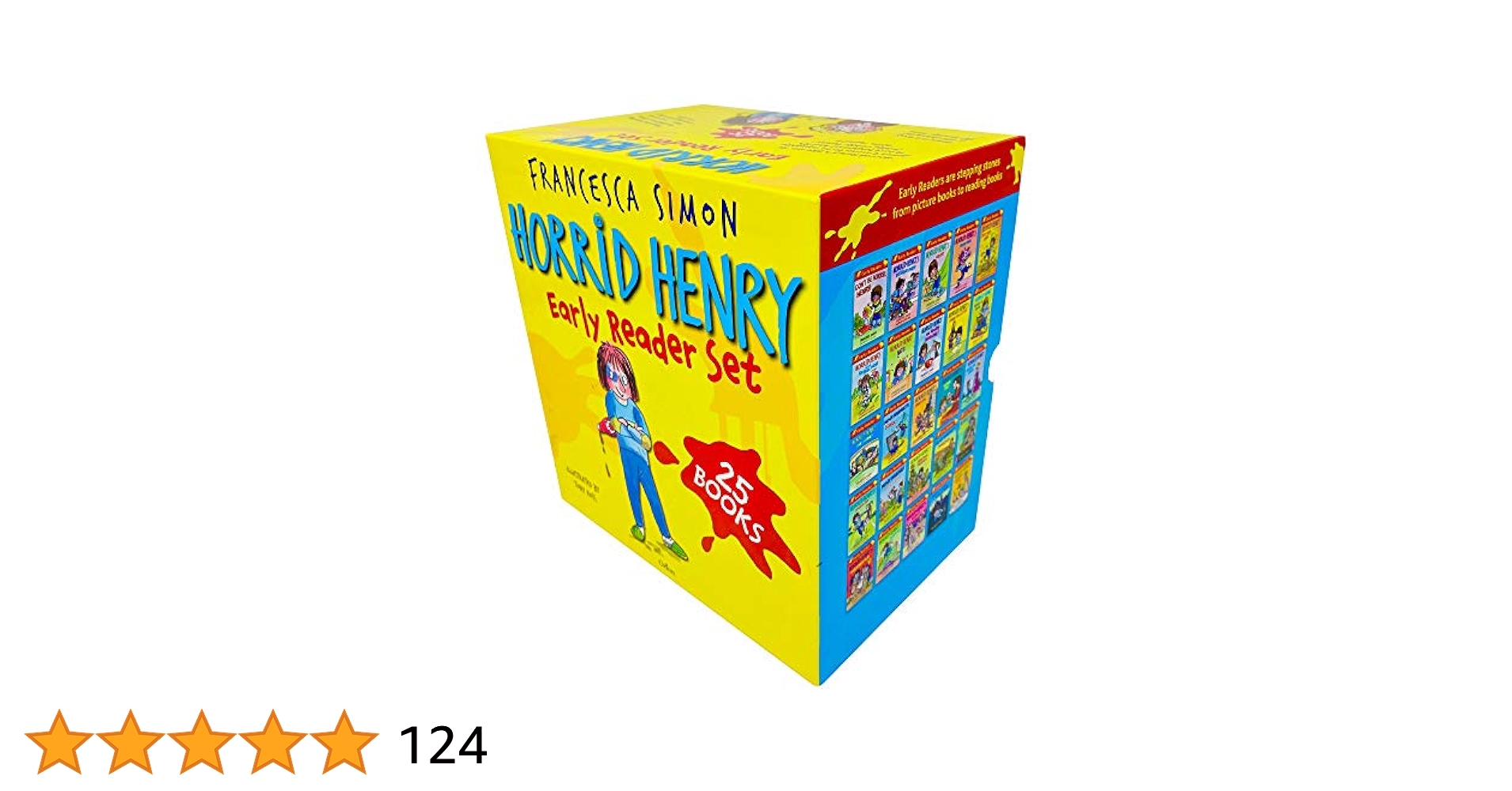 子供向け洋書　Horrid Henry　24冊セット Horrid Henry Early Reader Set 25 Books Collection Box Set by